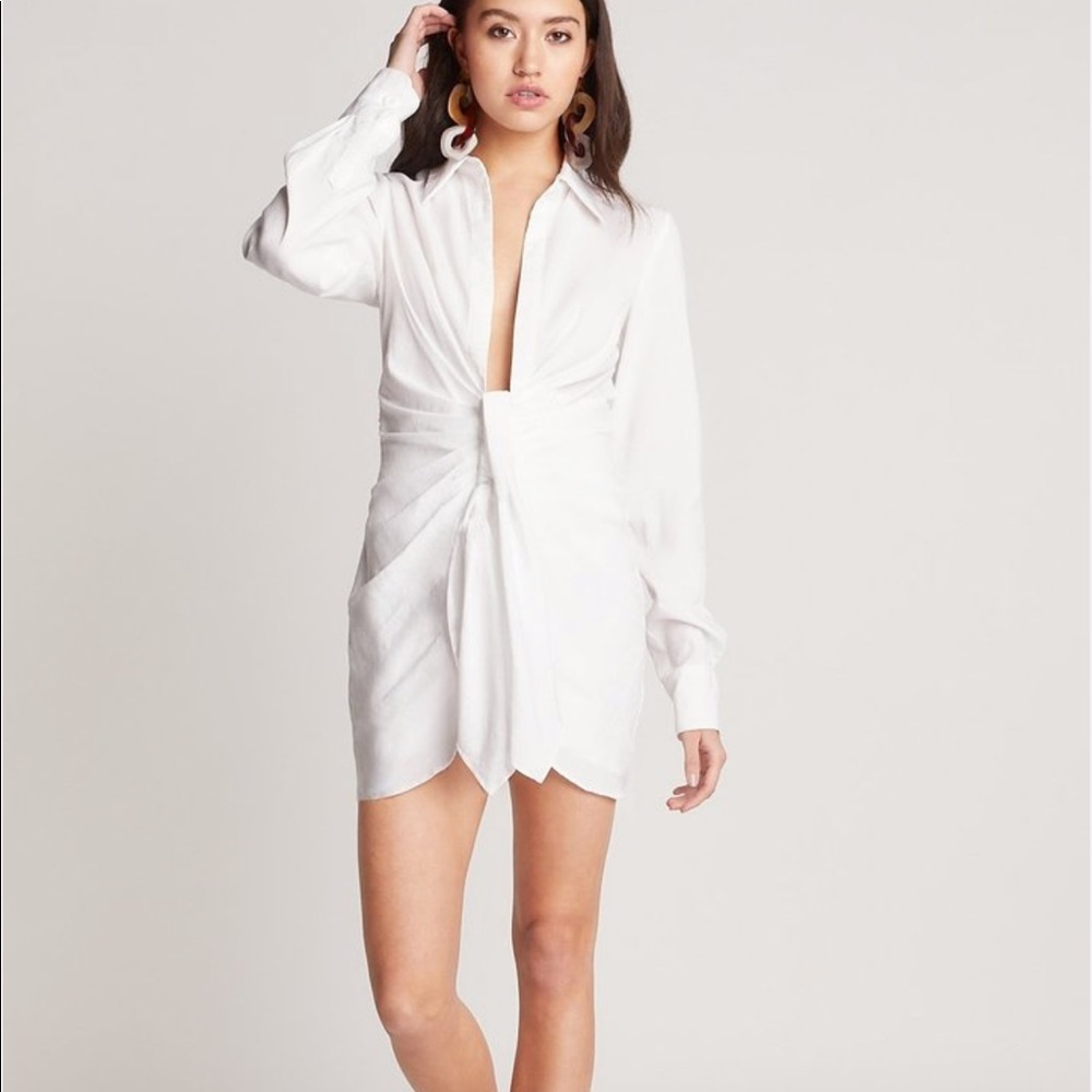 CHOOSY Crosby Street Dress (or shirt) in White